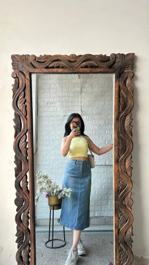 11) Korean skirt 30 waist/l:26