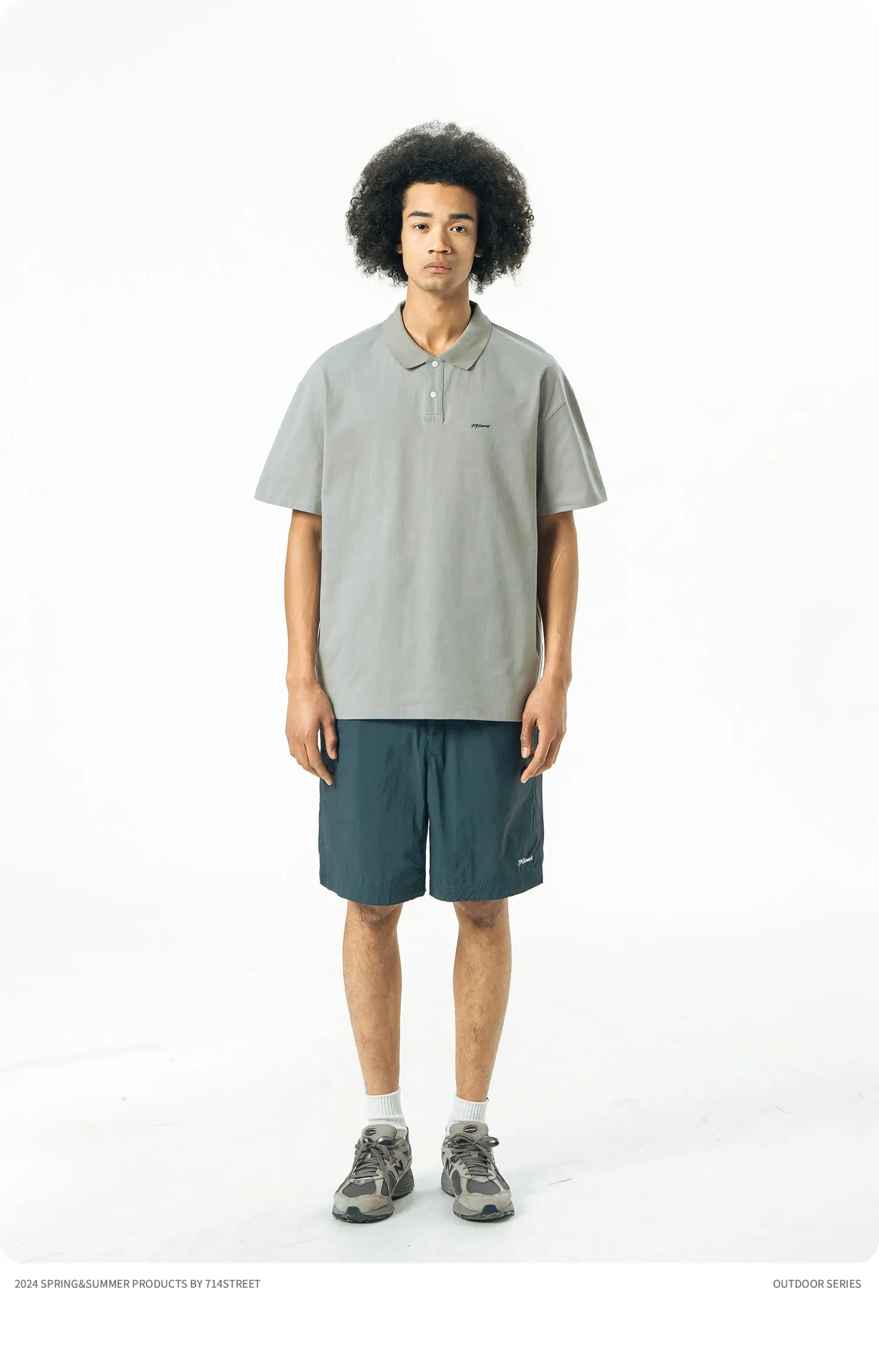 714STREET リラックスフィットポロシャツ 714ST060