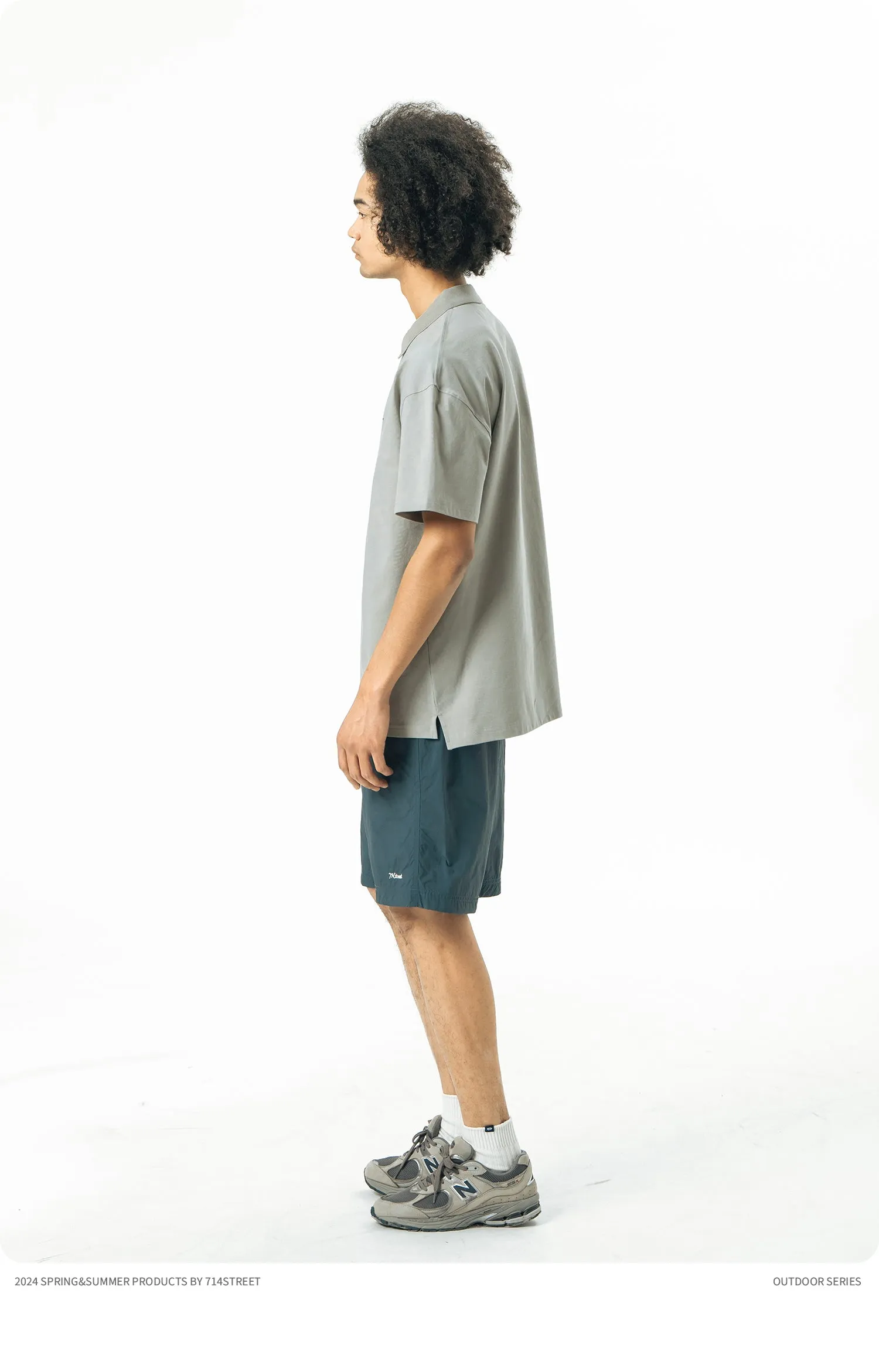 714STREET リラックスフィットポロシャツ 714ST060