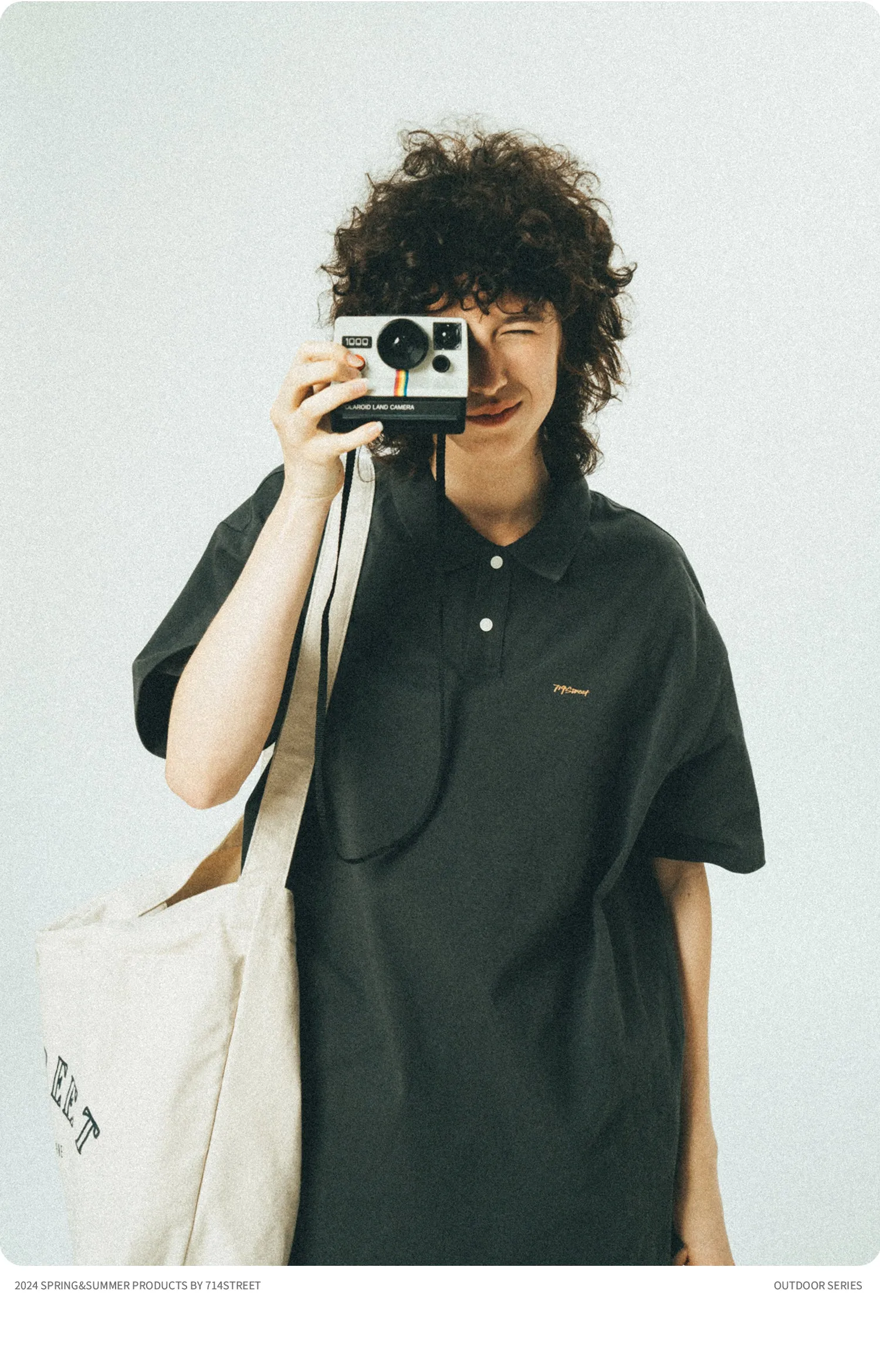 714STREET リラックスフィットポロシャツ 714ST060
