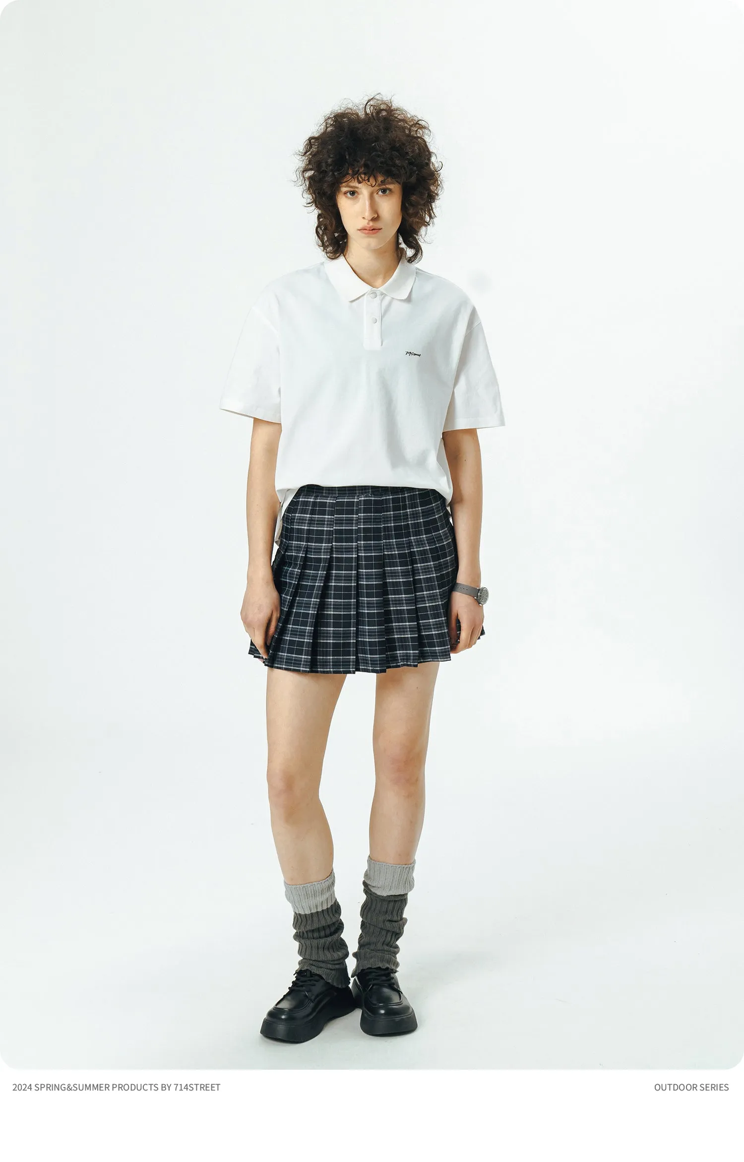 714STREET リラックスフィットポロシャツ 714ST060