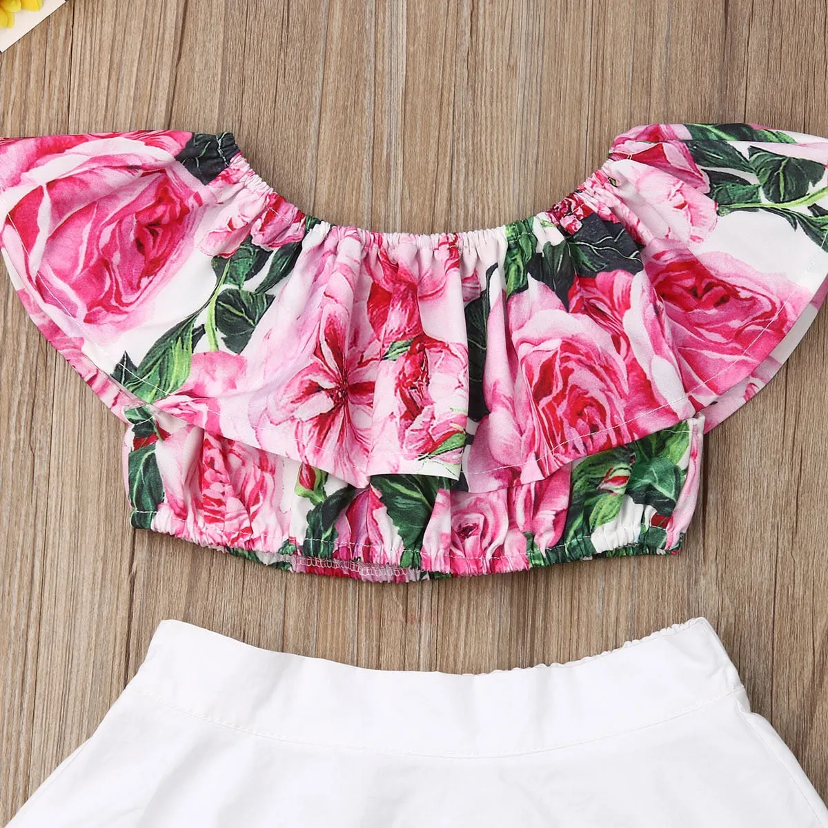 Adaline Off-Shoulder Skirt Set