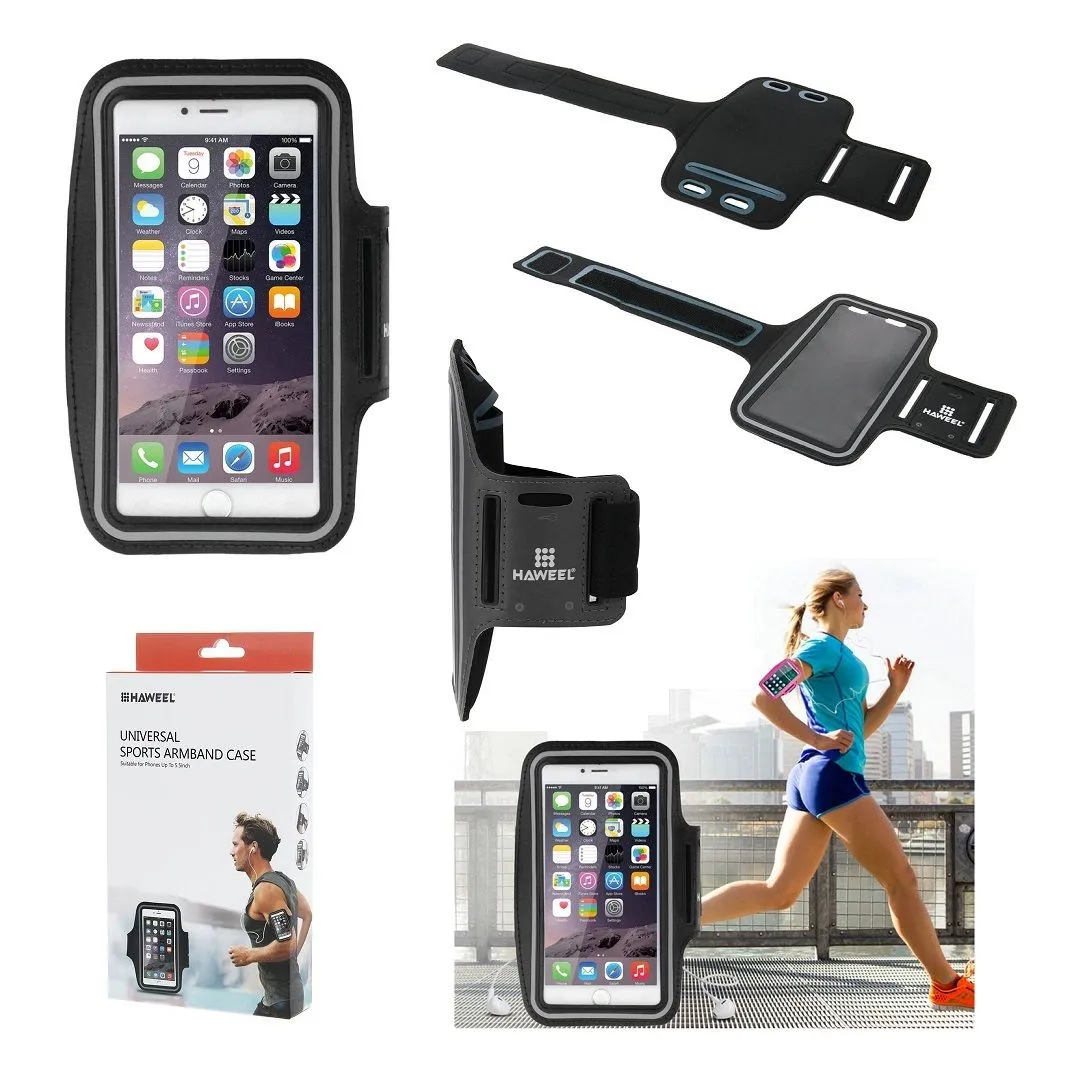 Armband Professional Cover Neoprene Waterproof Light Reflecting Wraparound Sport with Buckle for Wiko Y81 Global (2020)