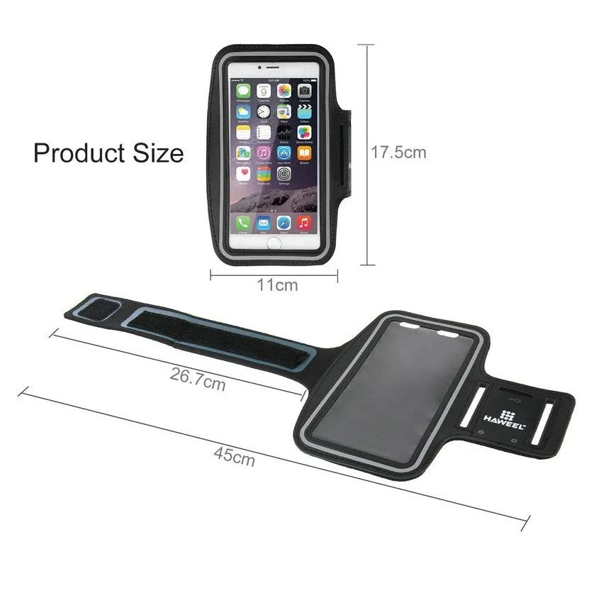 Armband Professional Cover Neoprene Waterproof Light Reflecting Wraparound Sport with Buckle for Wiko Y81 Global (2020)
