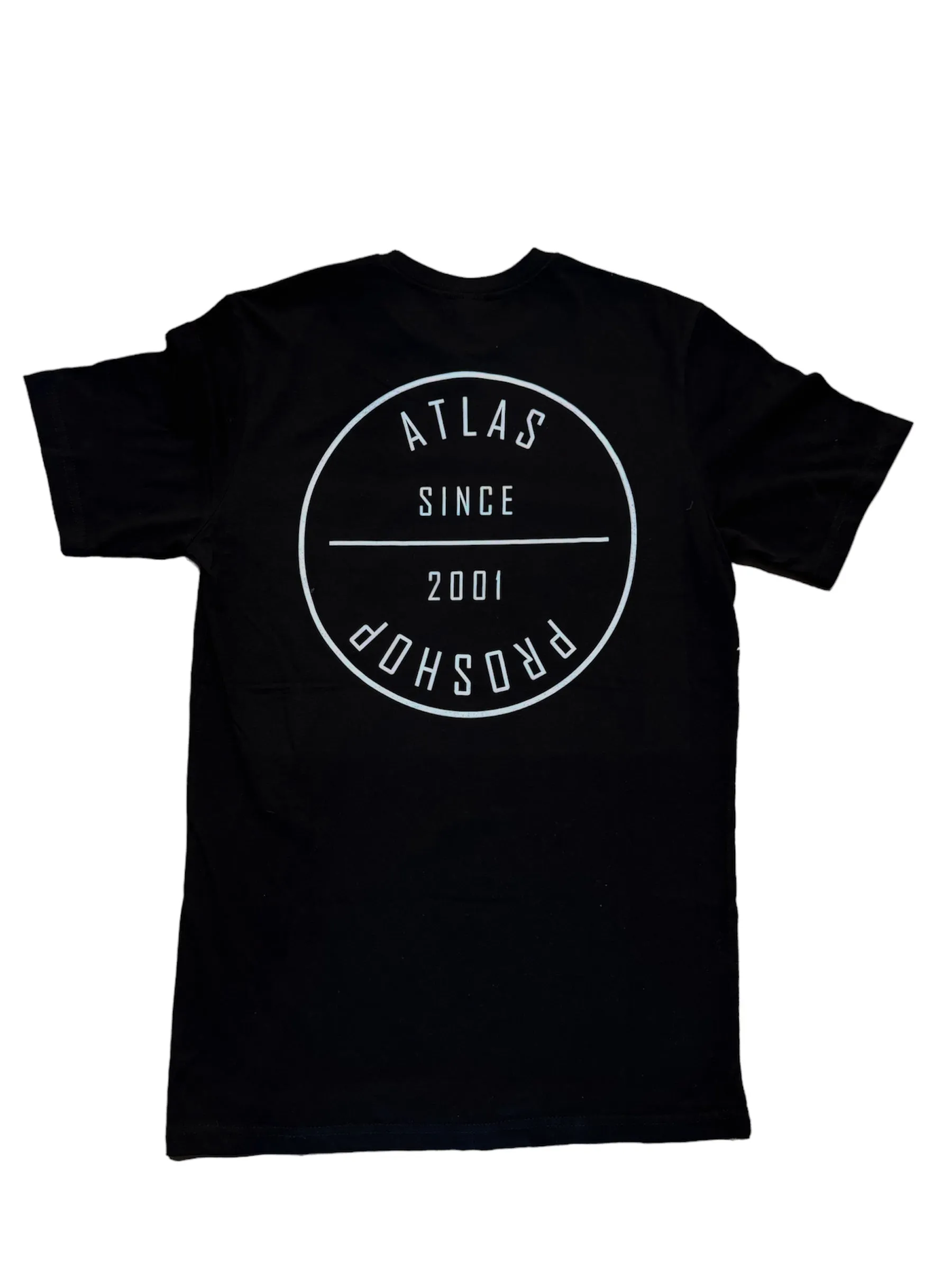 Atlas Black Round Logo Shirt