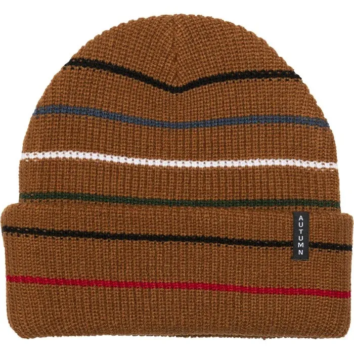 Autumn Multi Stripe Beanie (Multiple Color Options)