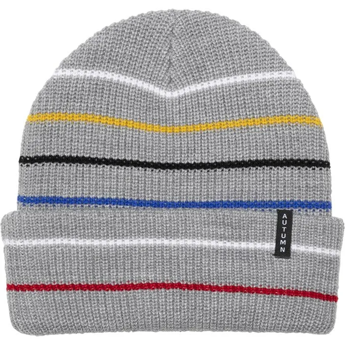 Autumn Multi Stripe Beanie (Multiple Color Options)