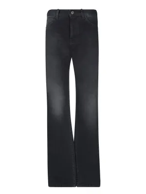 Black d̩lav̩ slim jeans