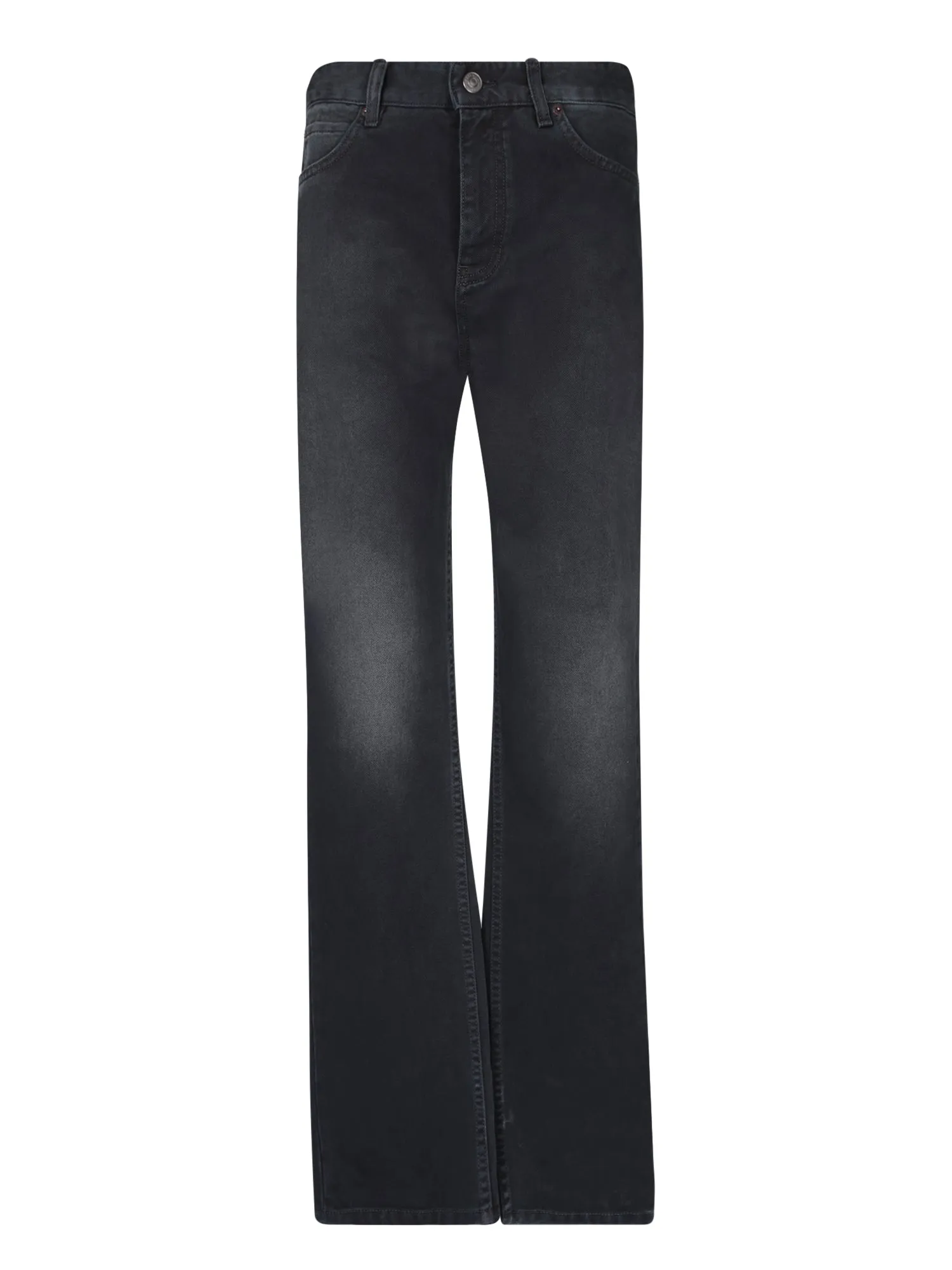 Black d̩lav̩ slim jeans