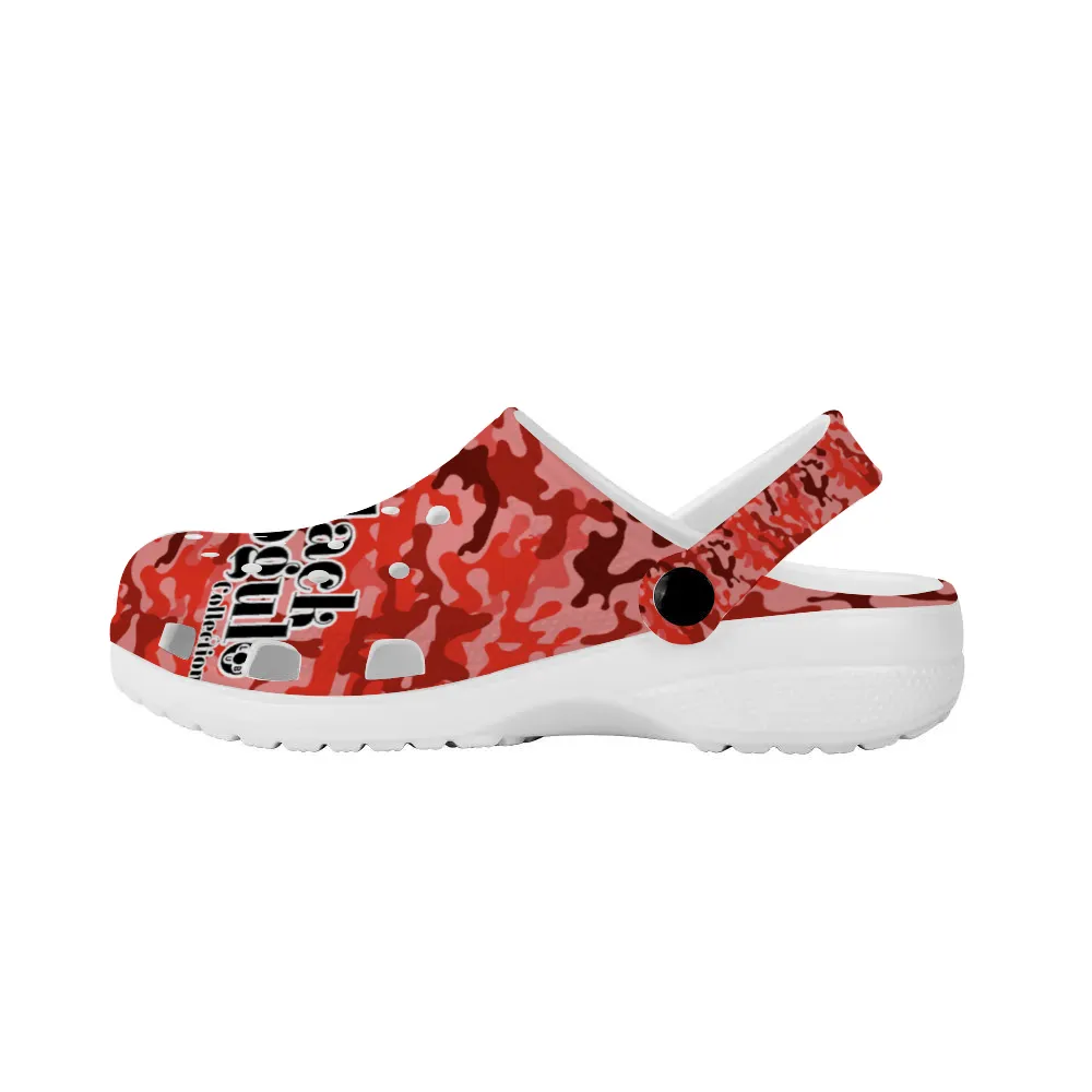 BMCLUB Red Camo Unisex Crocs