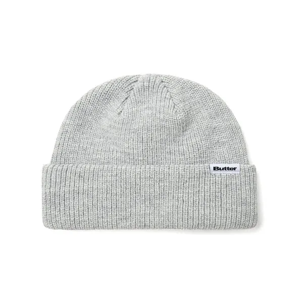 Butter Goods Wharfie Beanie - Ash Grey