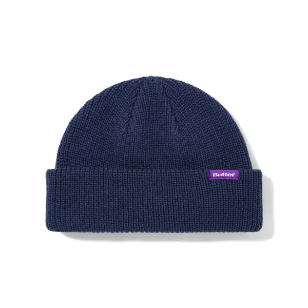 Butter Goods Wharfie Beanie - Navy
