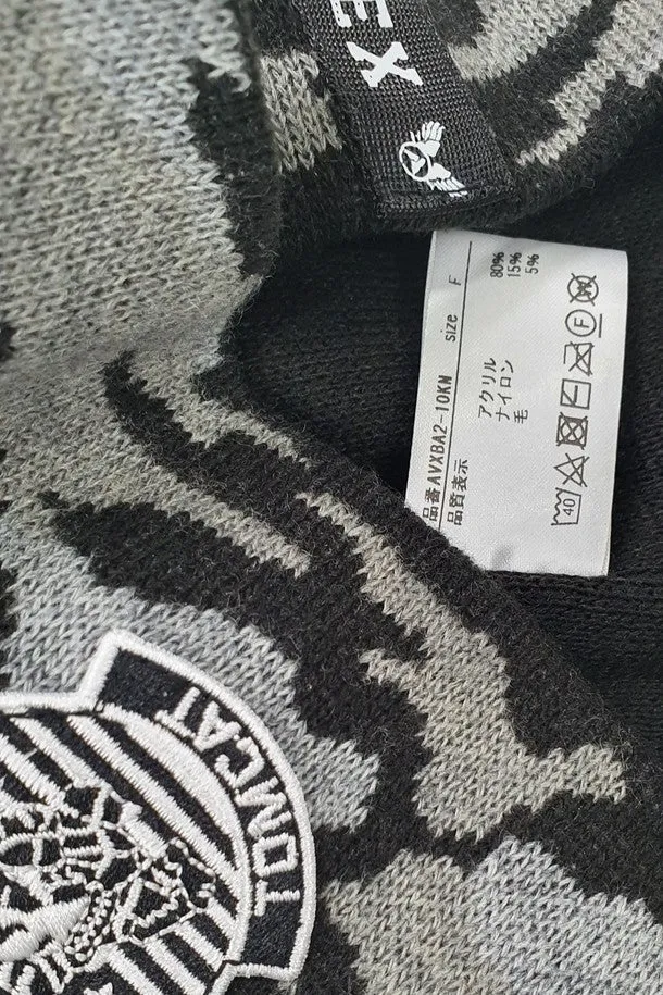 CamoKnitBeanie (CAMO KNITTED BEANIE)