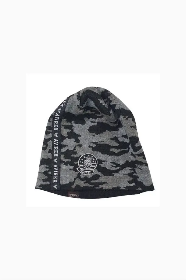 CamoKnitBeanie (CAMO KNITTED BEANIE)