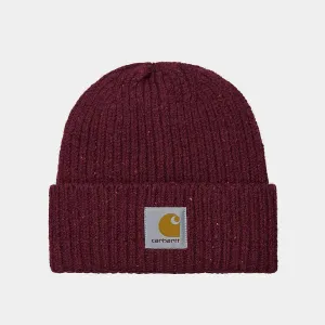 Carhartt WIP Anglistic Beanie - Wine