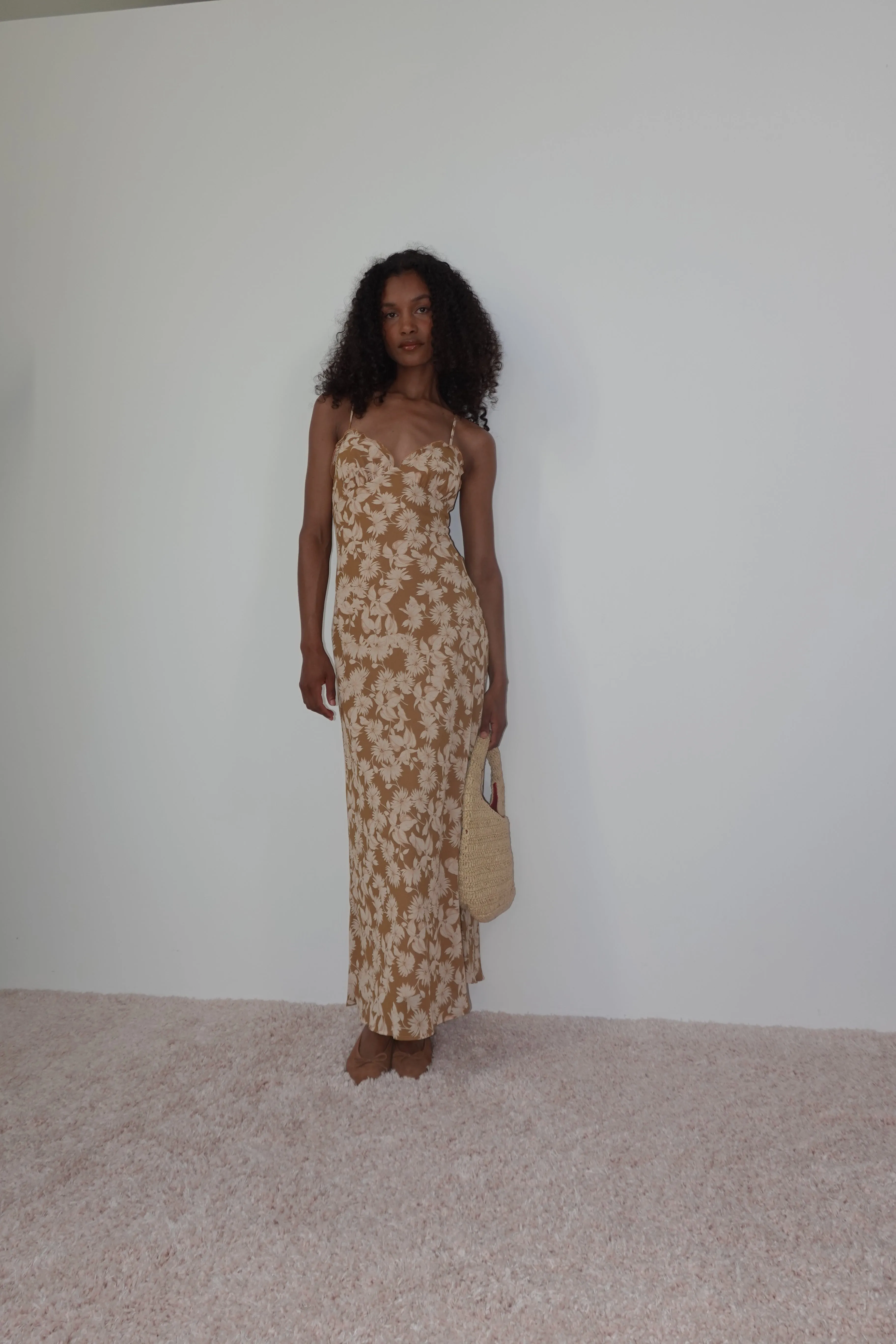 CARMEN MAXI DRESS | GOLDEN DAISY