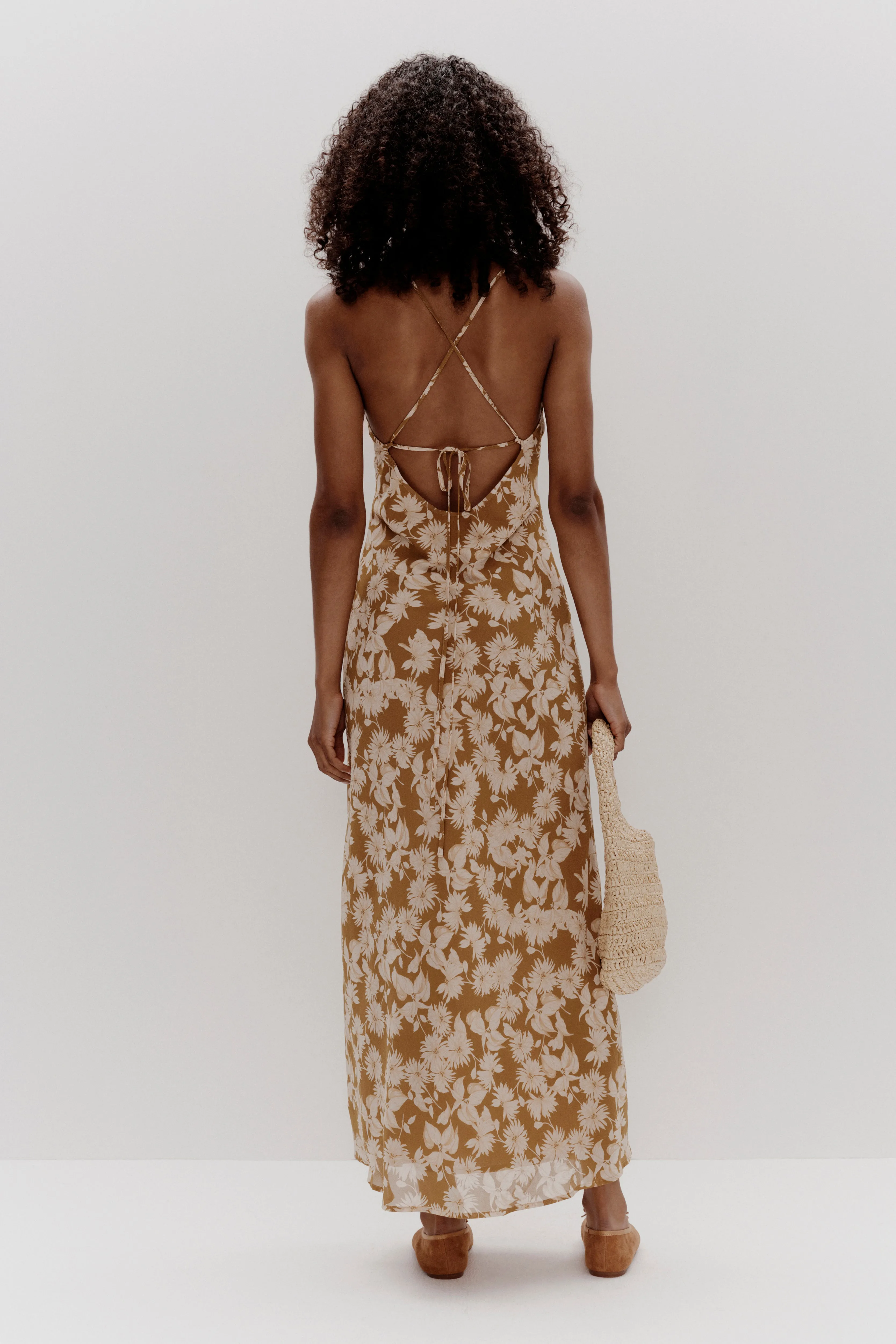 CARMEN MAXI DRESS | GOLDEN DAISY