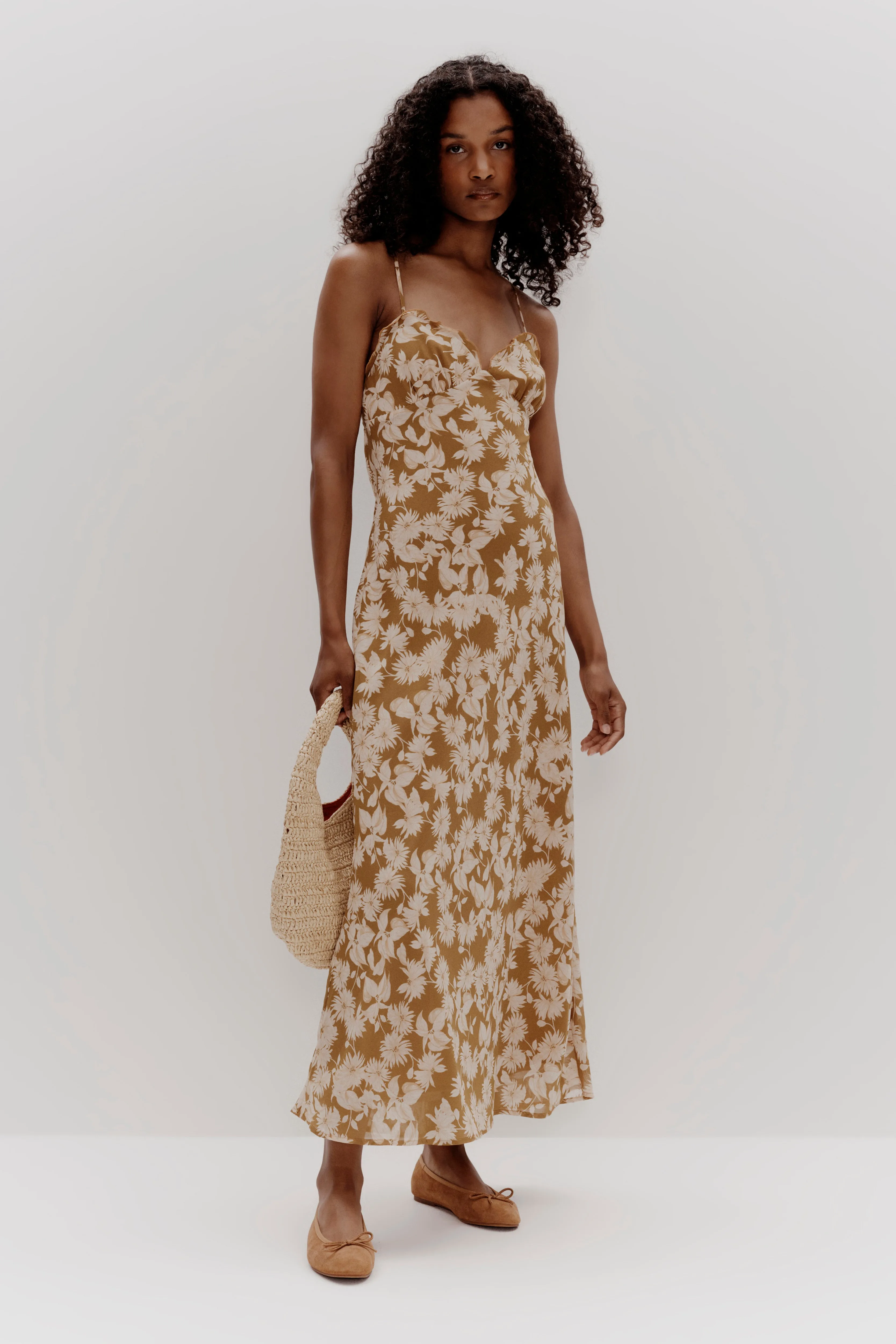 CARMEN MAXI DRESS | GOLDEN DAISY