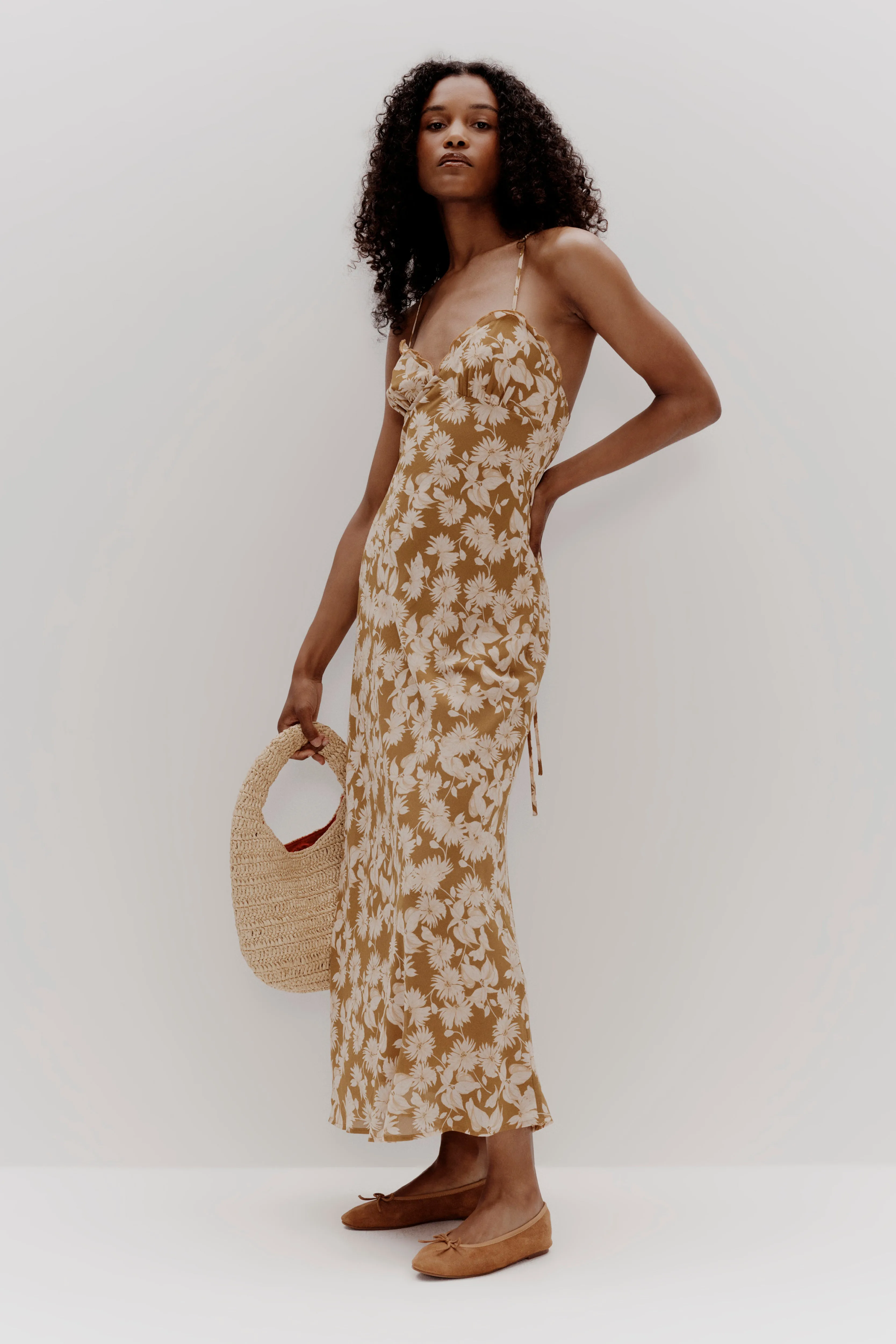 CARMEN MAXI DRESS | GOLDEN DAISY