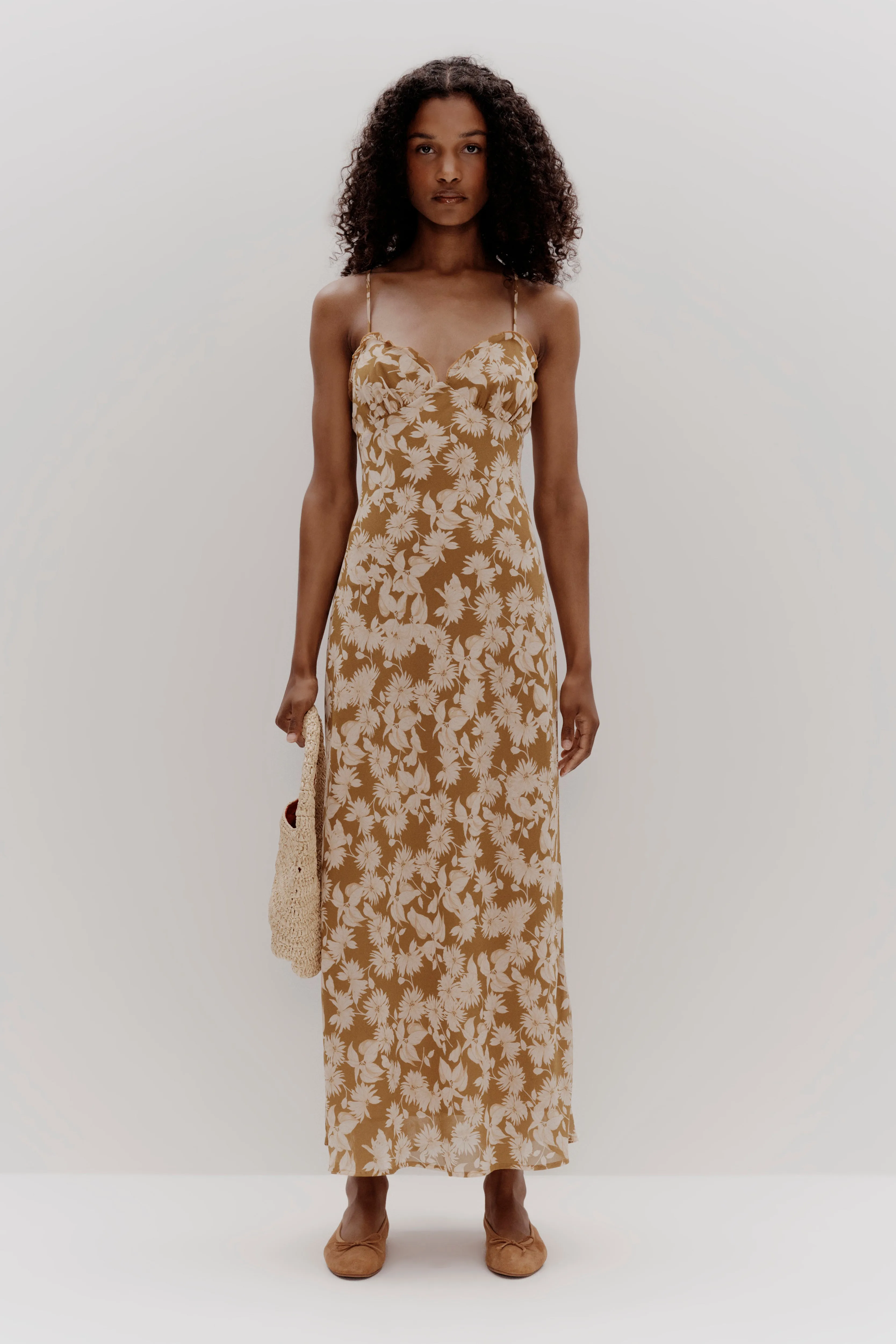 CARMEN MAXI DRESS | GOLDEN DAISY