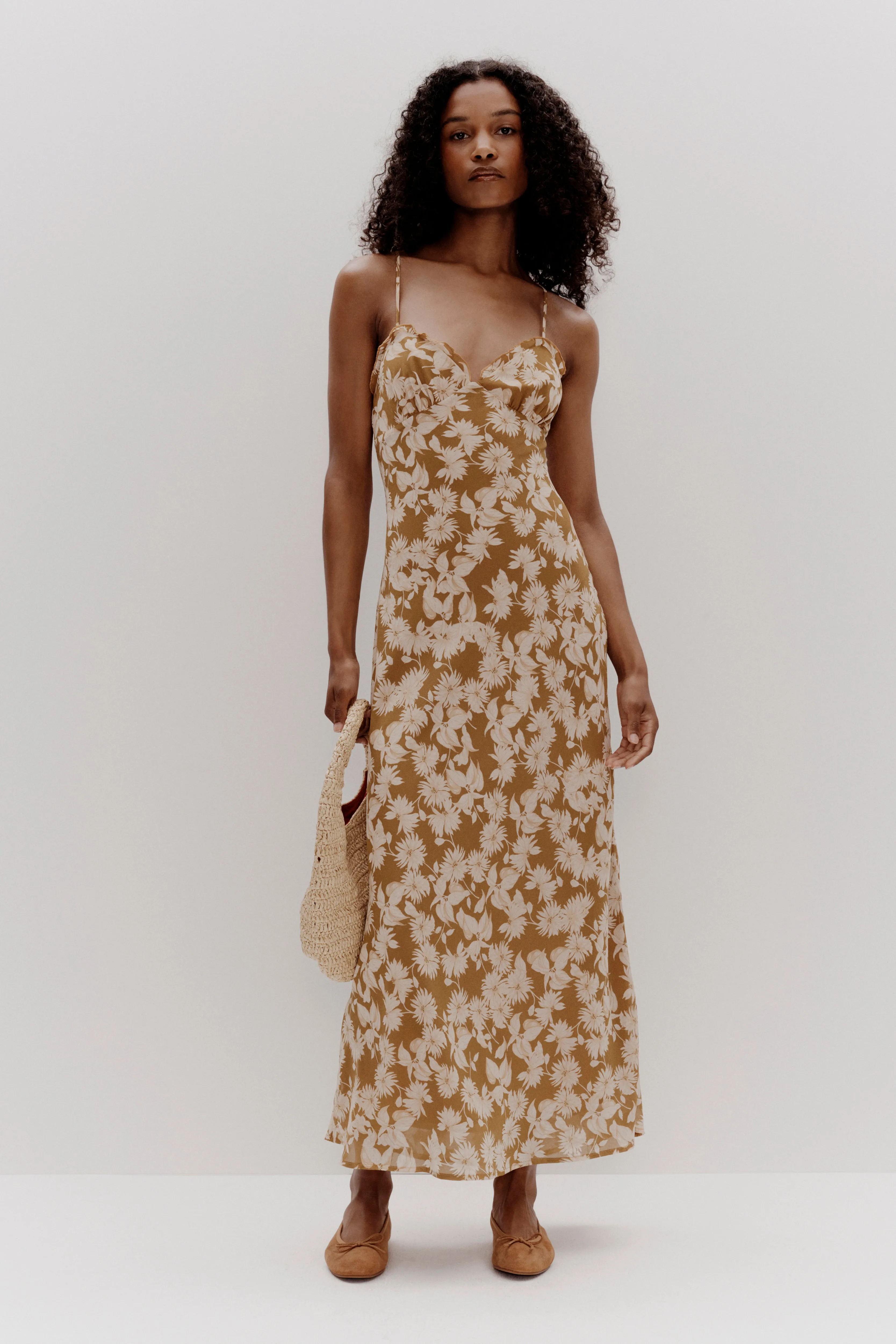 CARMEN MAXI DRESS | GOLDEN DAISY
