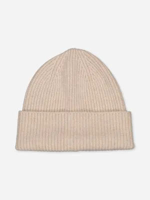 Cashmere Beanie Beige