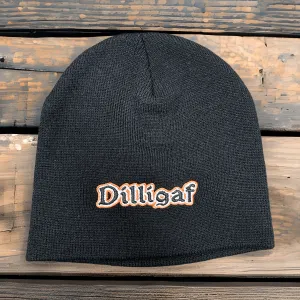 Classic OG Dilligaf Black Beanie On Sale