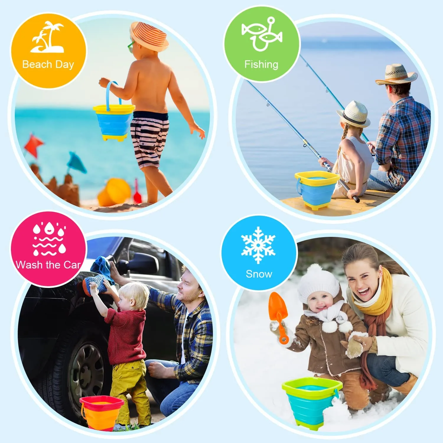 Collapsible Beach Toys for Kids