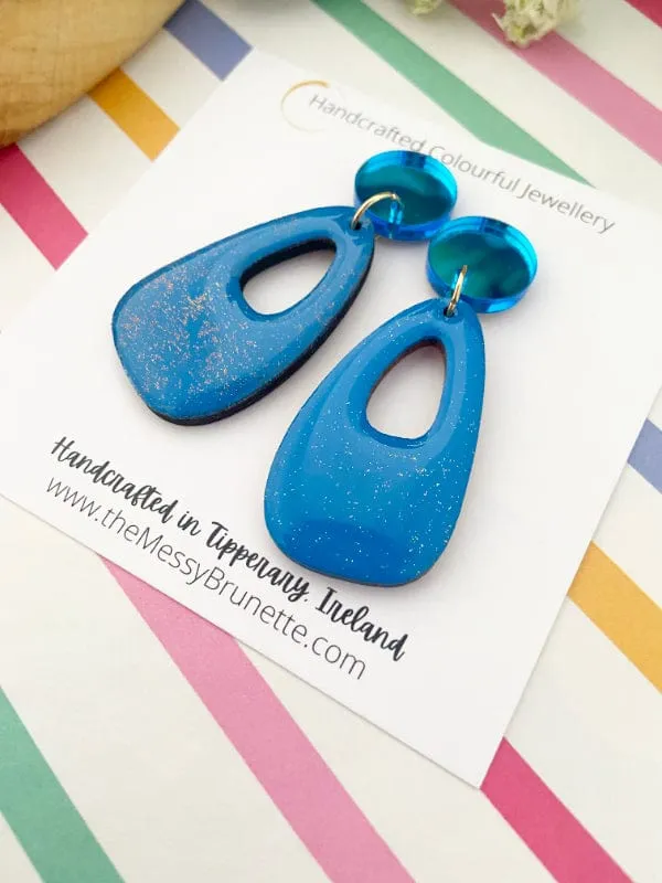 Colour Pop Drop Earrings in 6 Colours