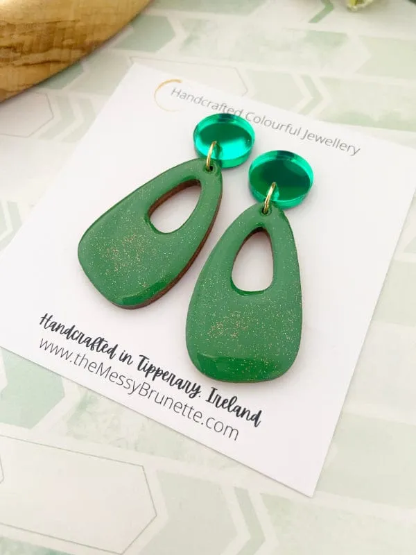 Colour Pop Drop Earrings in 6 Colours