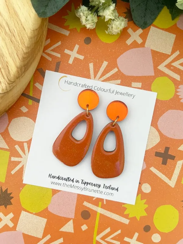 Colour Pop Drop Earrings in 6 Colours