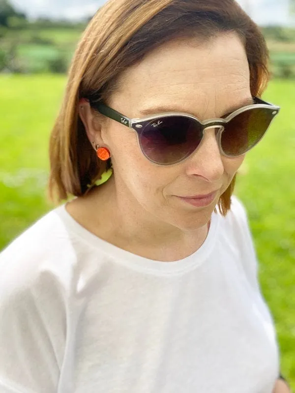 Colour Pop Stud Earrings in 6 Colours