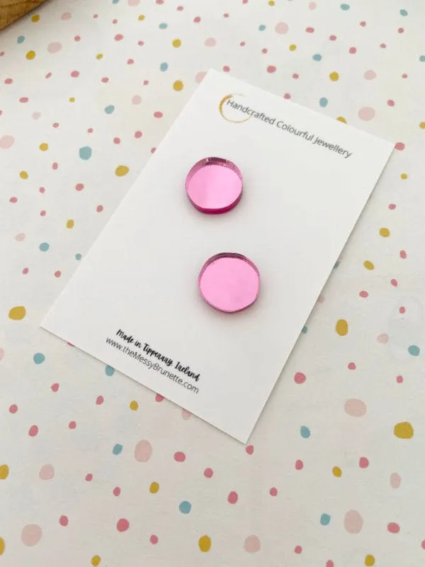 Colour Pop Stud Earrings in 6 Colours