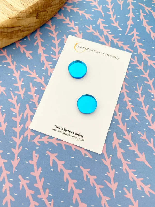 Colour Pop Stud Earrings in 6 Colours