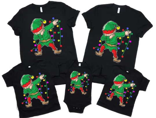 Dabbing Elf T-Shirt