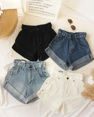 Denim Rolled Hem