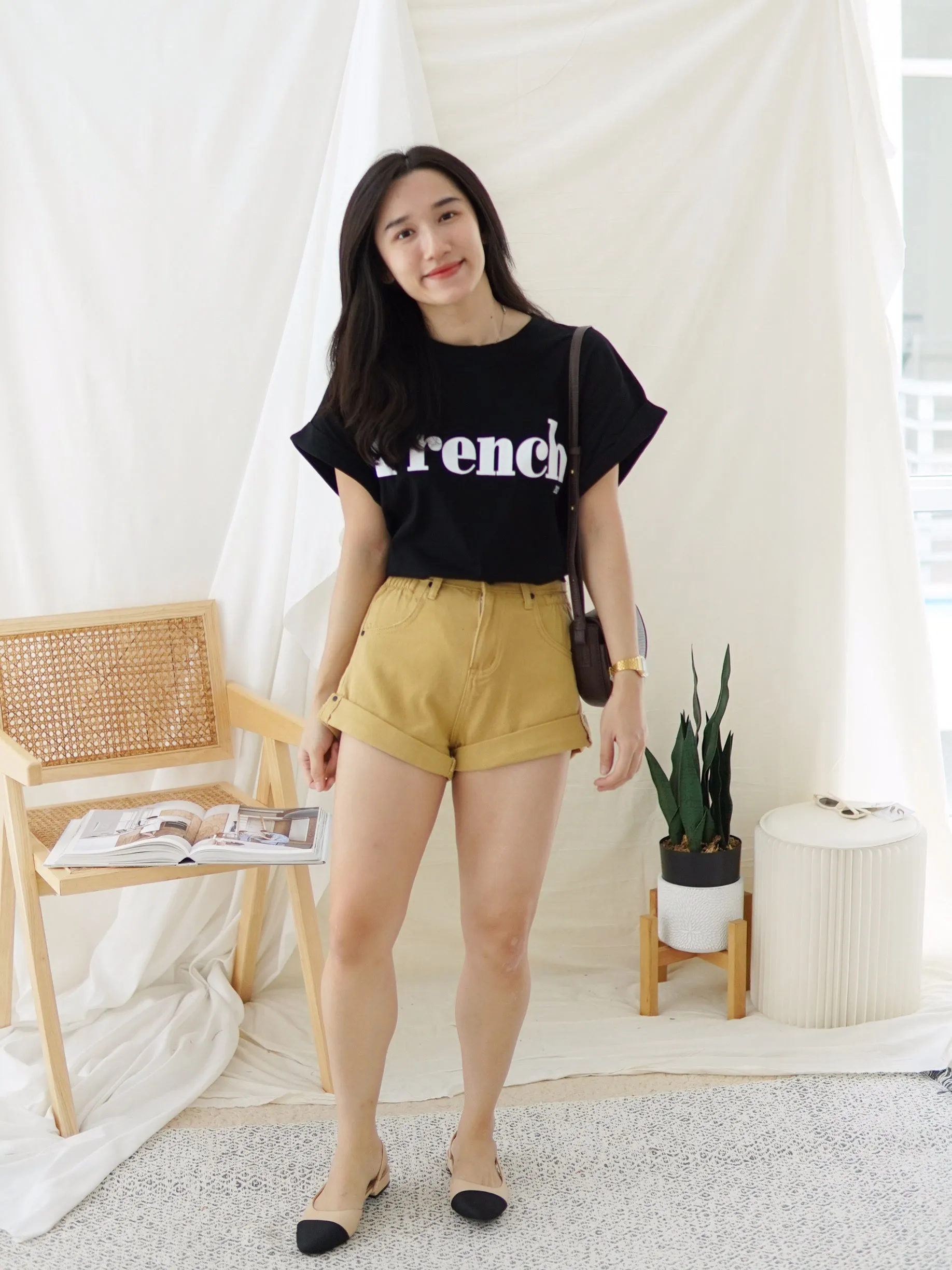 Denim Rolled Hem