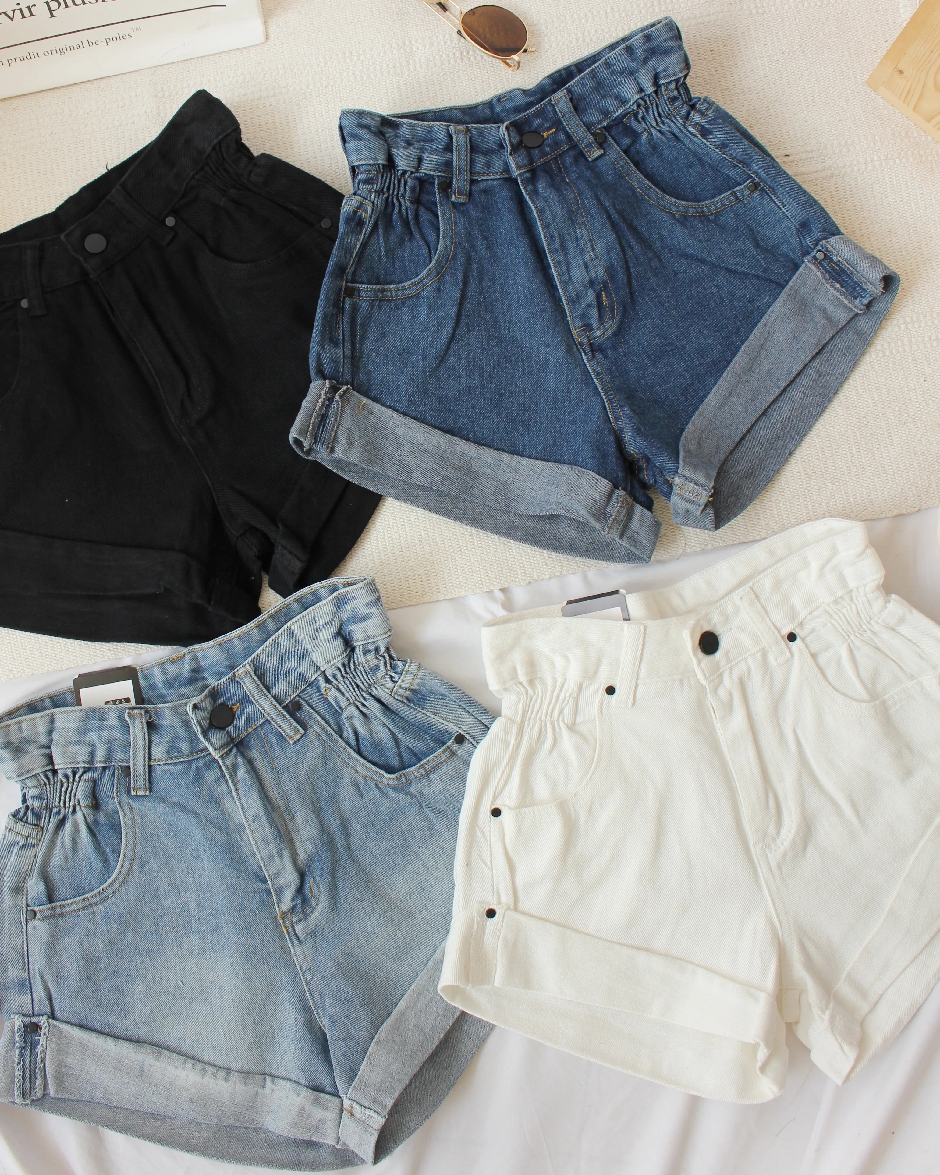 Denim Rolled Hem