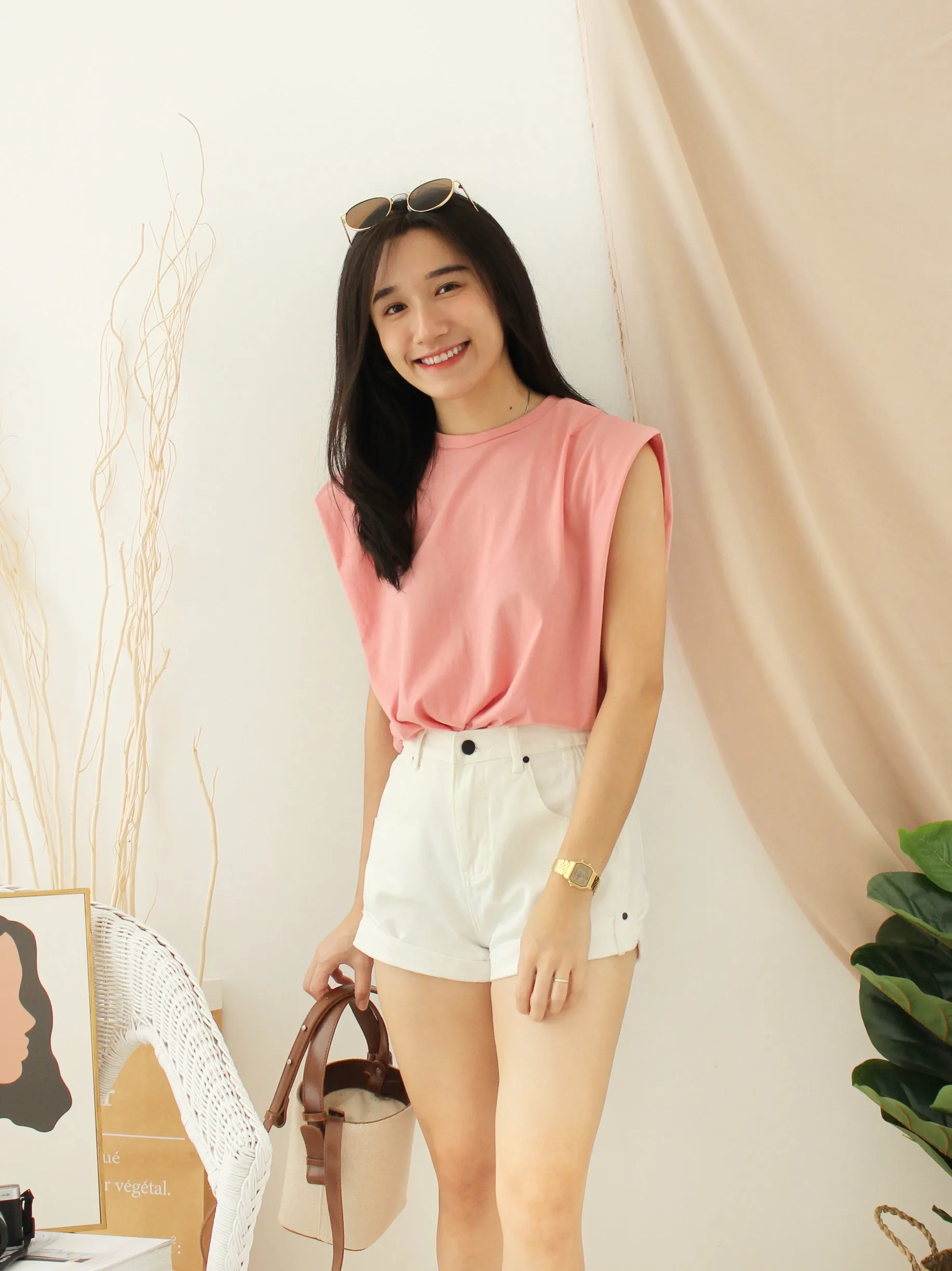 Denim Rolled Hem