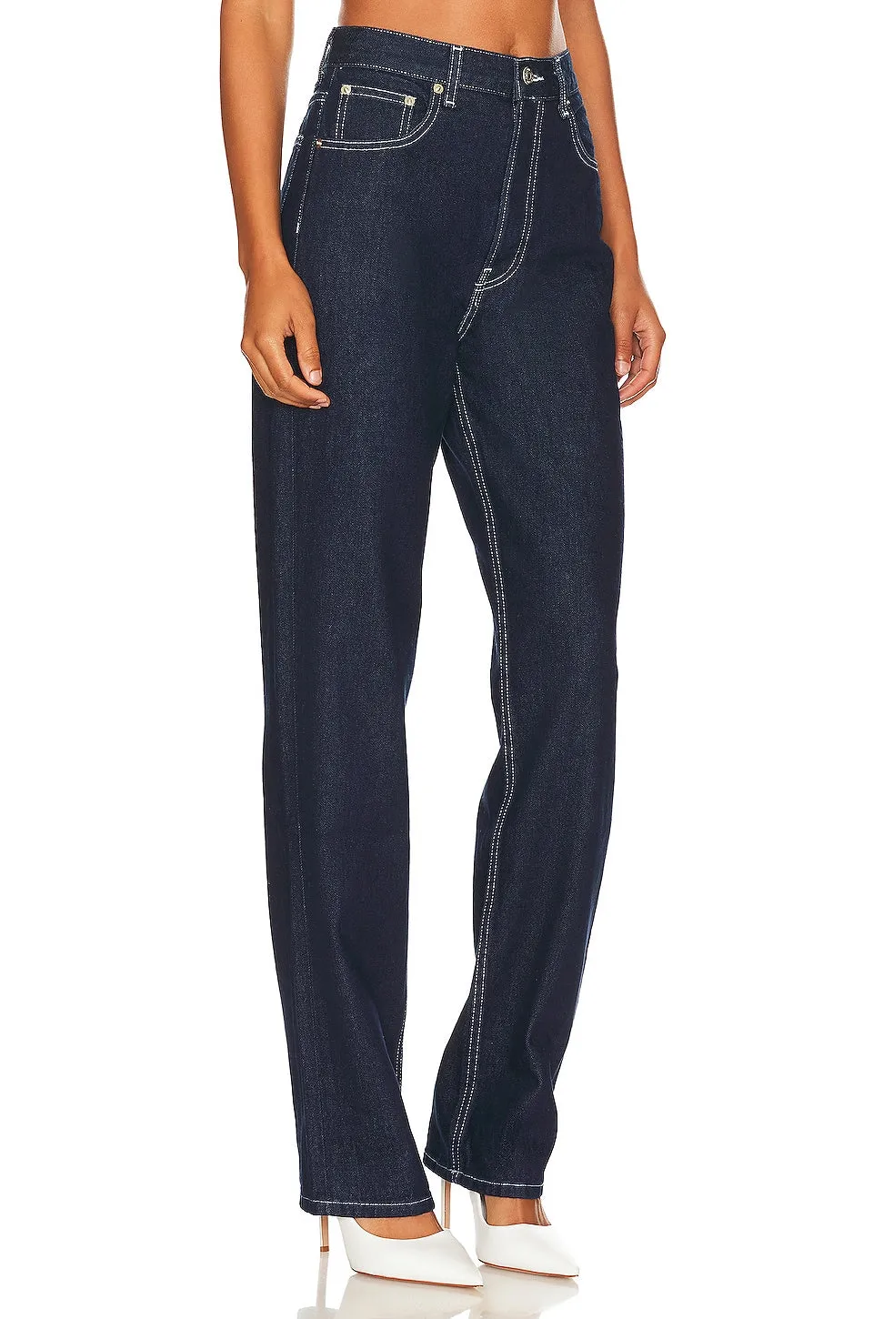 EB Denim High Jeans, Midnight