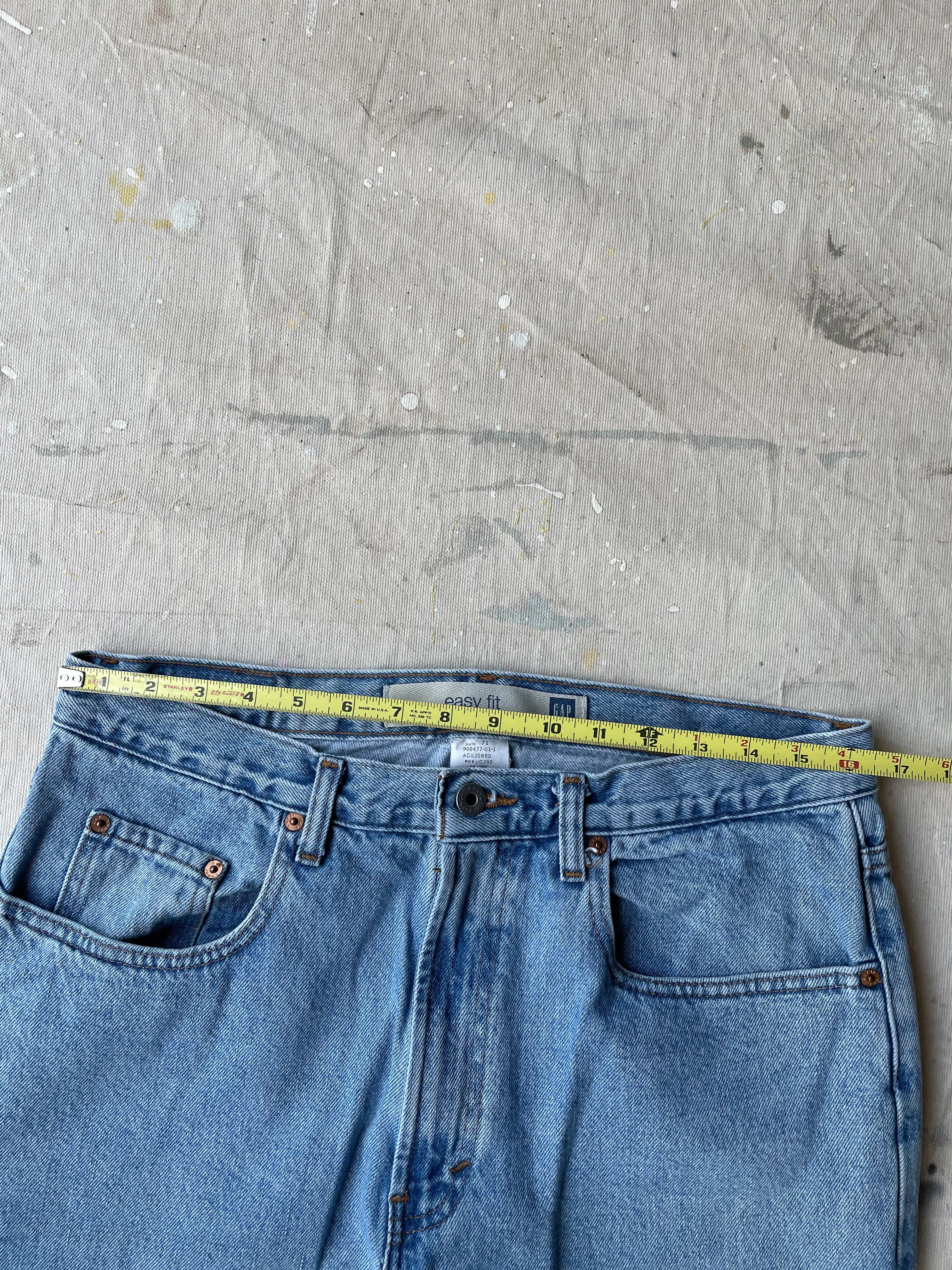 GAP Light Wash Blue Jeans—[33X34]