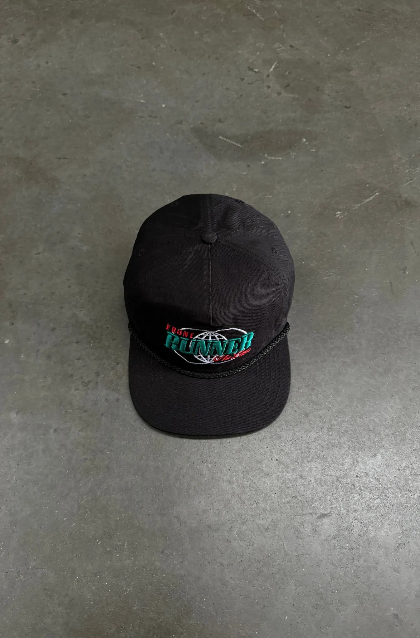 Global Airlines Cap - Black
