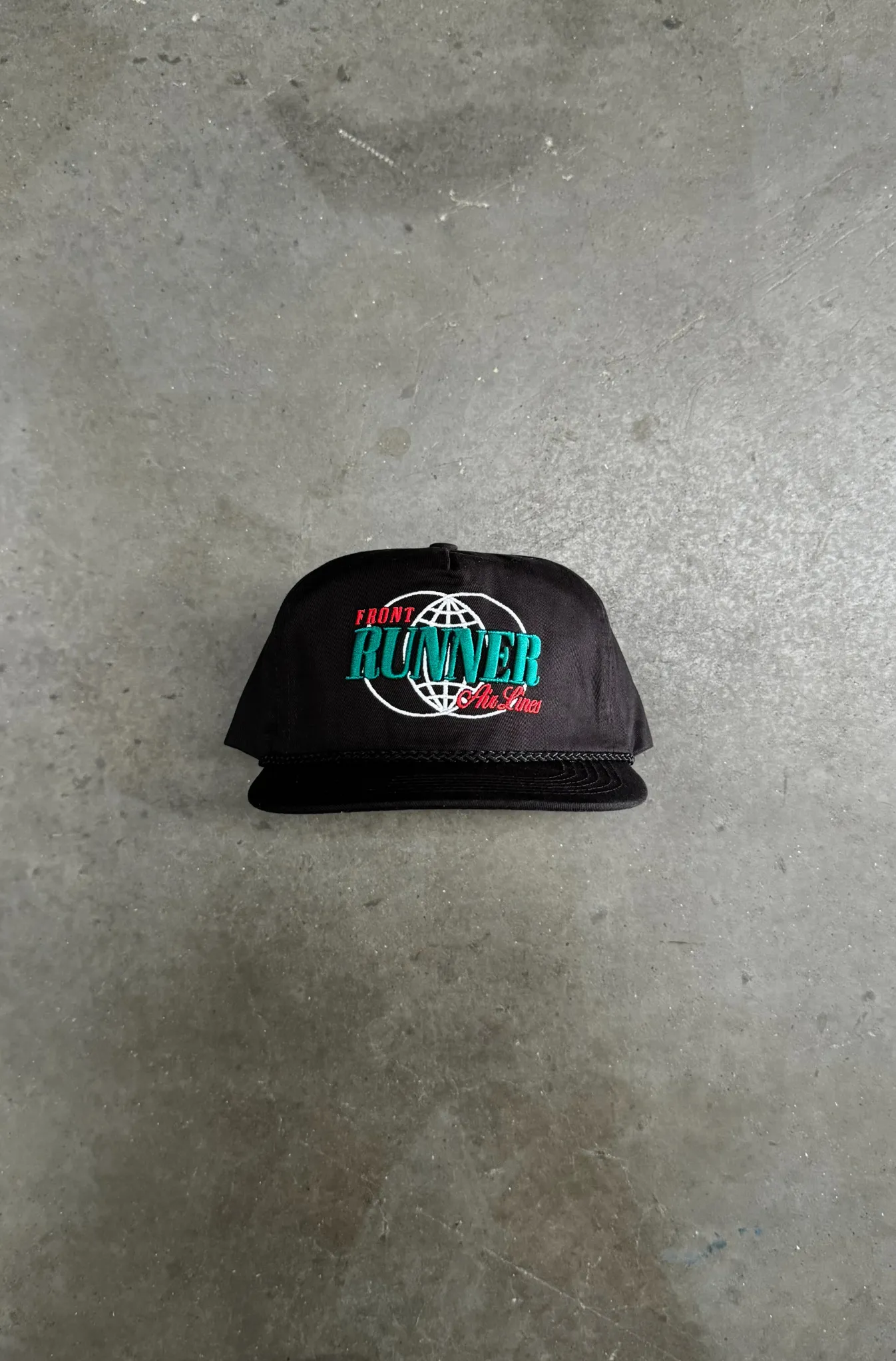 Global Airlines Cap - Black