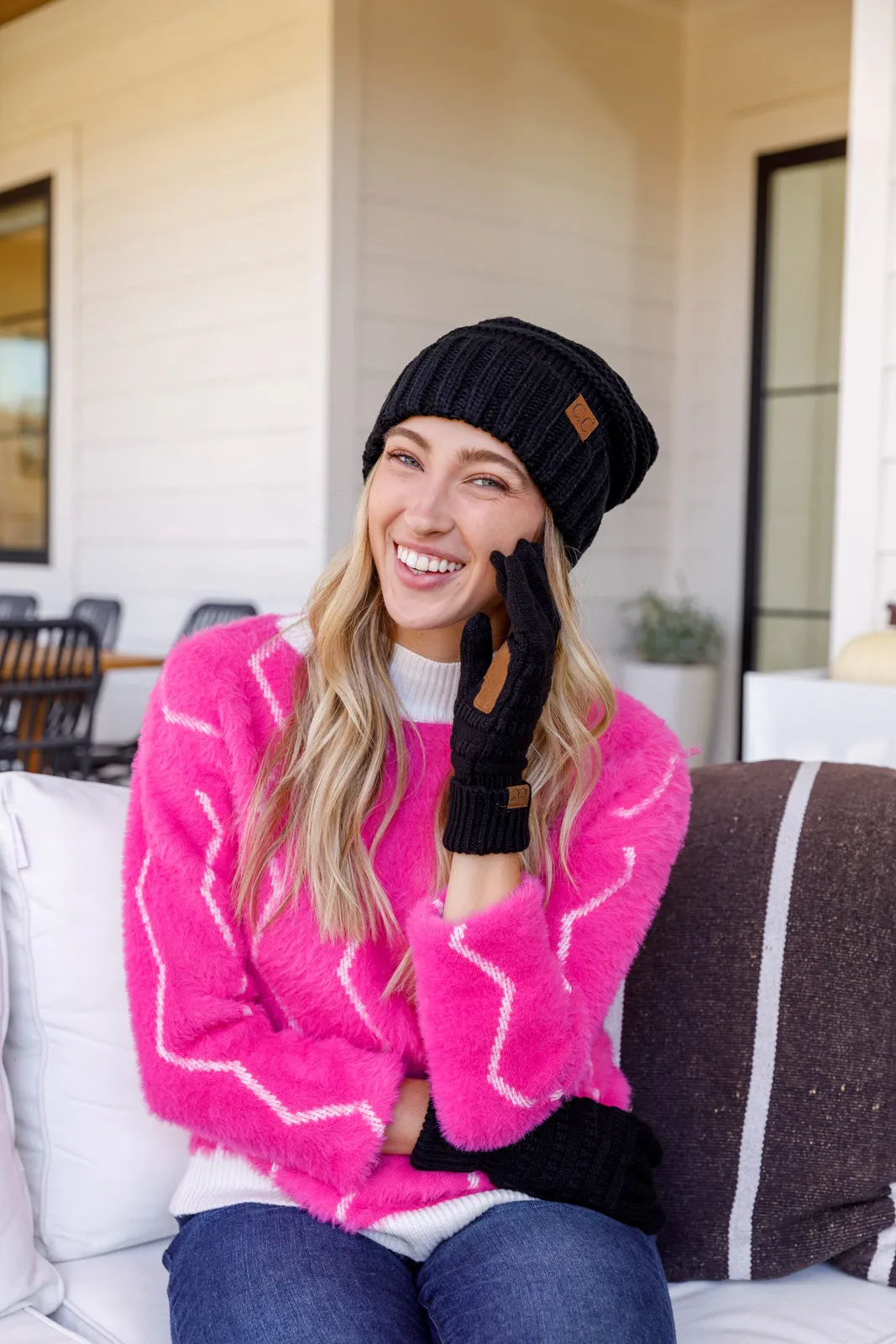 Got You Covered Beanie In Black - 11/10/2022