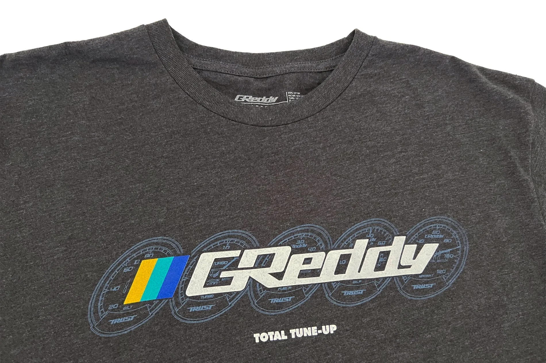 GReddy Meters Tee - Charcoal Heather