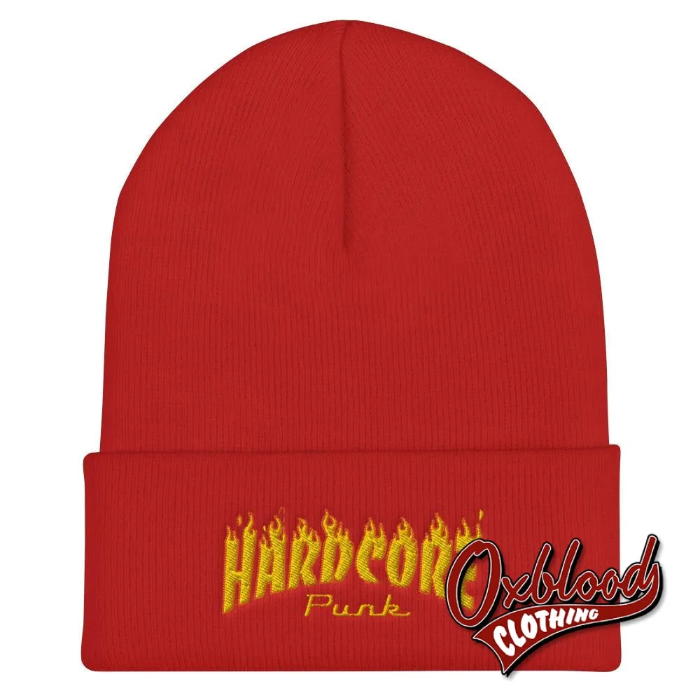 Hardcore Punk Cuffed Beanie