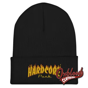 Hardcore Punk Cuffed Beanie