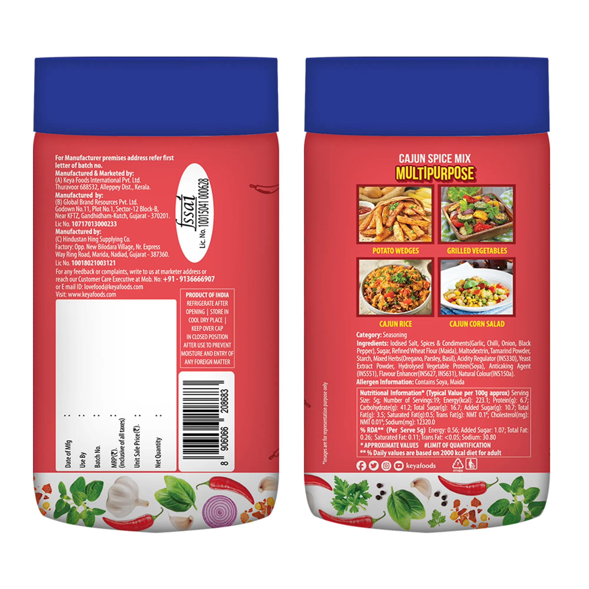 Keya Foods Global Spice Adventure Trio