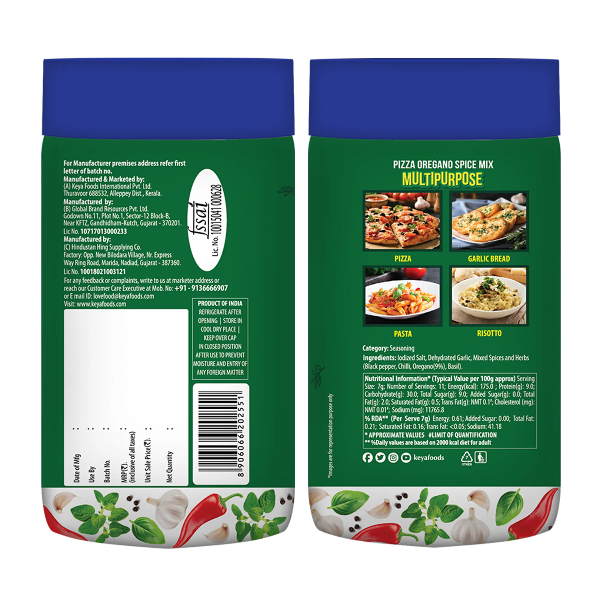 Keya World Spice Combo