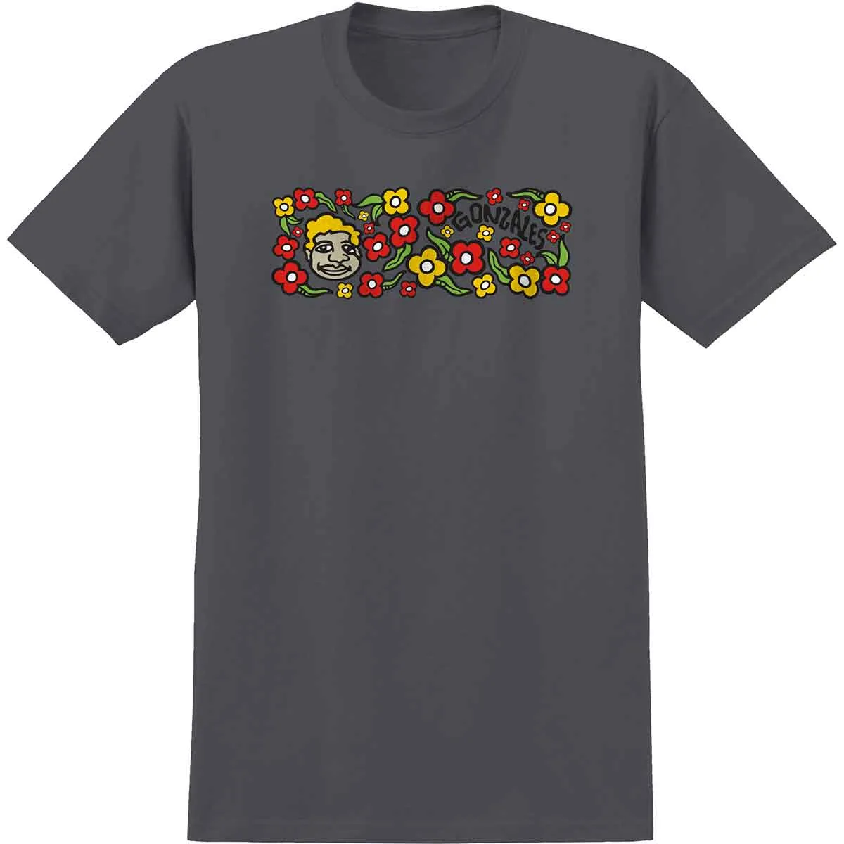 Krooked Sweatpants T-Shirt - Charcoal